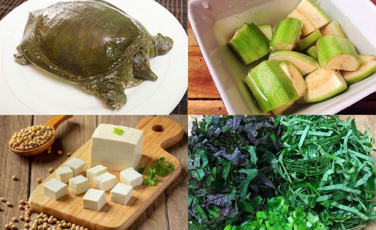 C&aacute;ch nấu ba ba chuối đậu