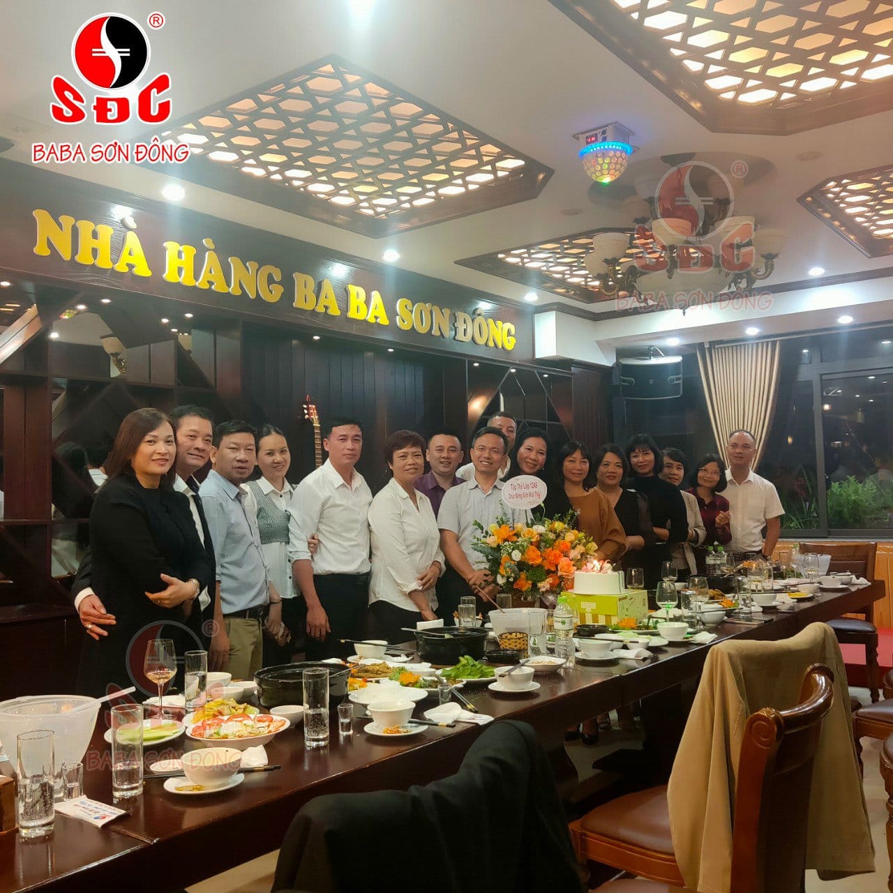 Nhà hàng có phòng riêng tổ chức sinh nhật