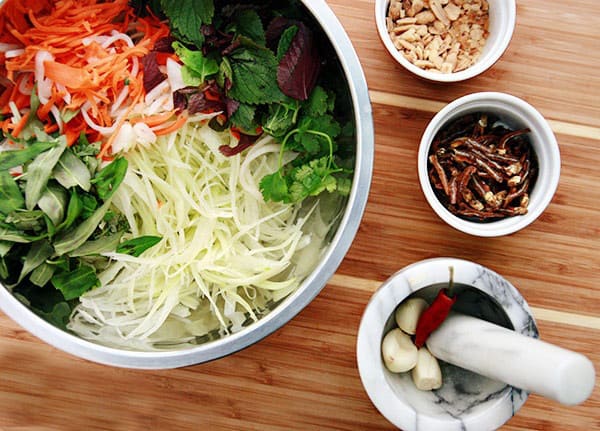 m&oacute;n gỏi đu đủ th&aacute;i