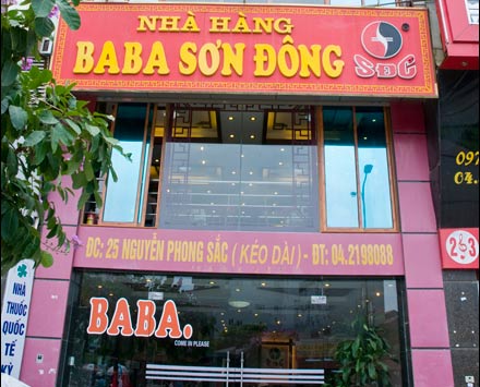 nha hang sang trong khu vuc cau giay