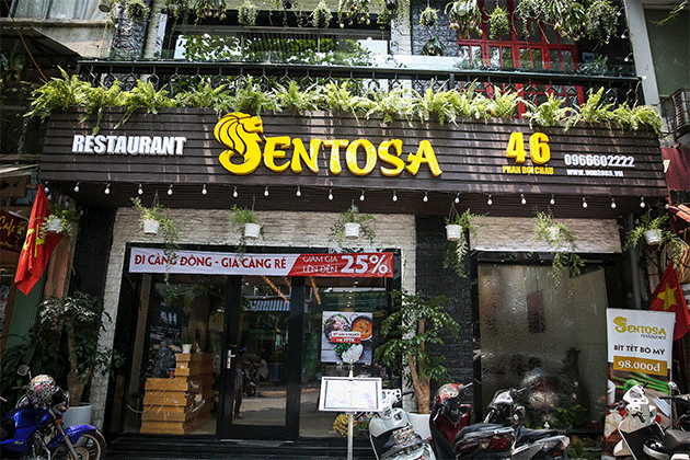 Nhà hàng có phòng riêng tổ chức sinh nhật