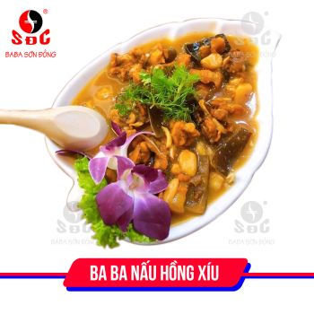 Ba ba nấu hồng xíu