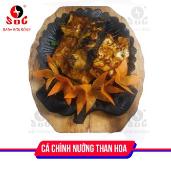 Cá chình nướng than hoa