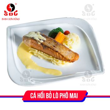 Cá hồi bỏ lò phô mai