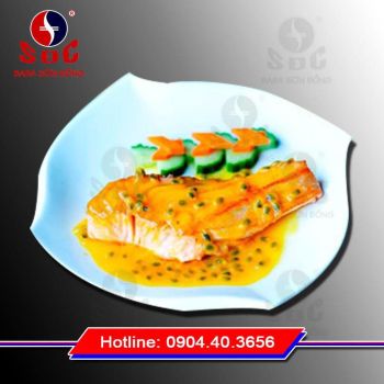 Cá hồi sốt chanh leo