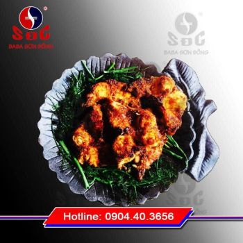 Cá lăng nướng than hoa