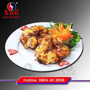 Cá tầm nướng