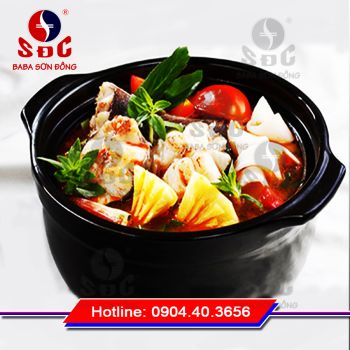 CANH NẤU LẨU CÁ LĂNG MĂNG CHUA